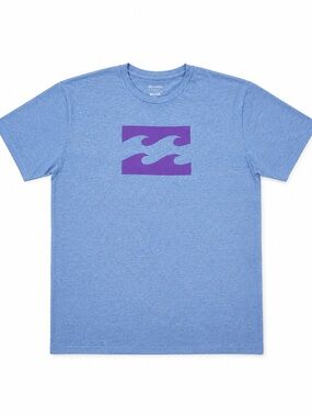 Billabong Core Fit Blue Graphic T-Shirt XL Surf Skate Casual Tee